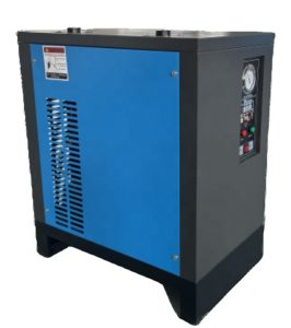 1.6Nm3/min rotary screw air compressor with dryer